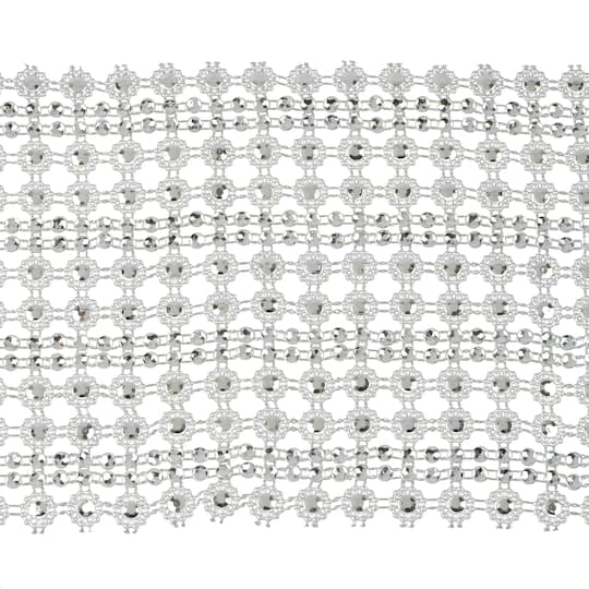 4.25" Fashion Diamond Mesh Trim by Celebrate It®